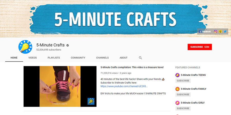 5-Minute Crafts
