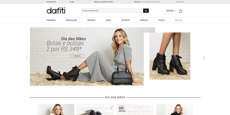 Site web de Dafiti